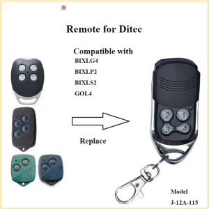 remote for ditec gol4 1