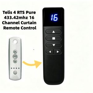 somfy telis 4 rts pure 433.42mhz 16 channel curtain remote control